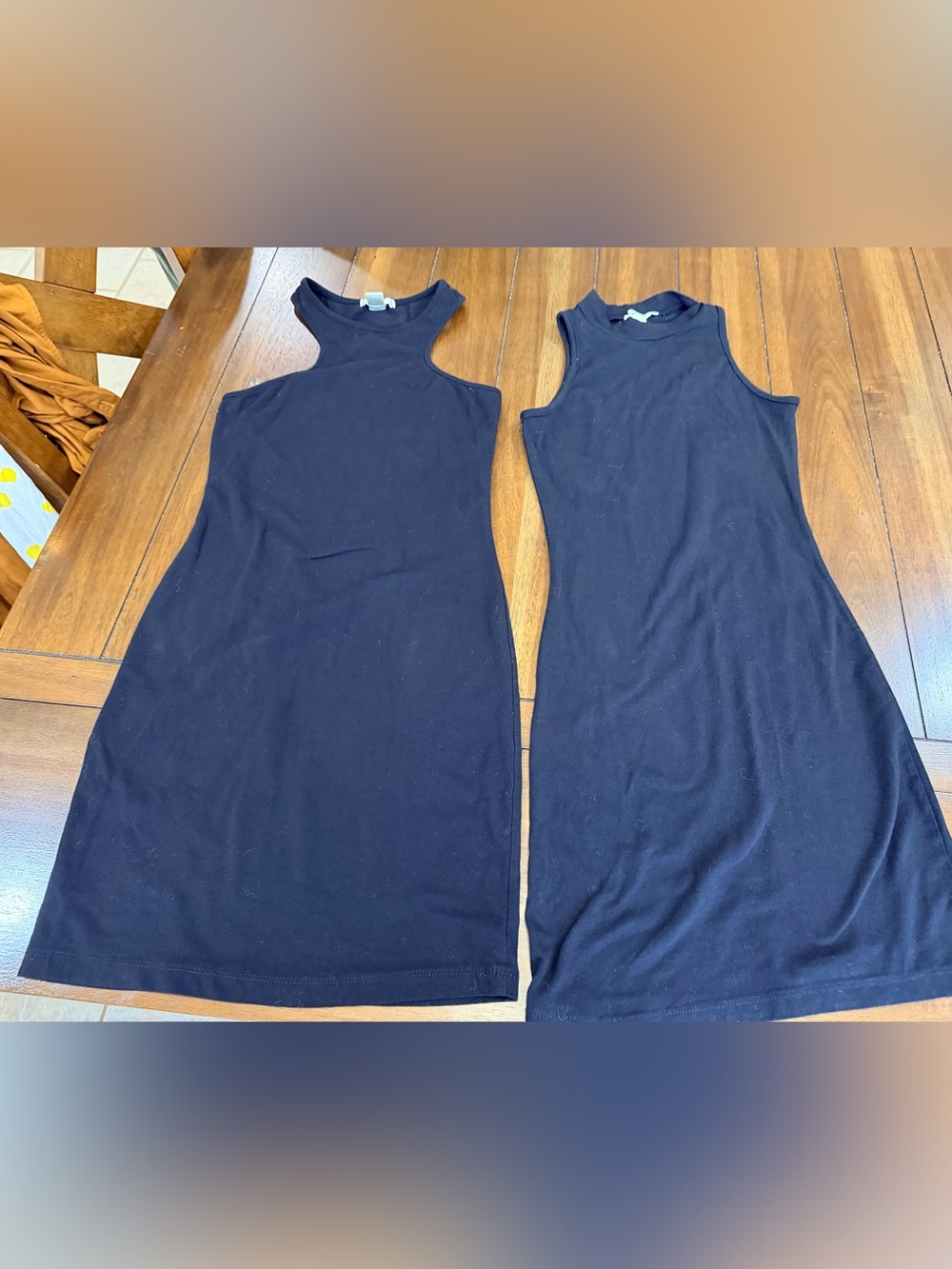 Bozzolo Lot 2 Black Mini Bodycon Dress Bundle Halter Mock Neck Small NWOT